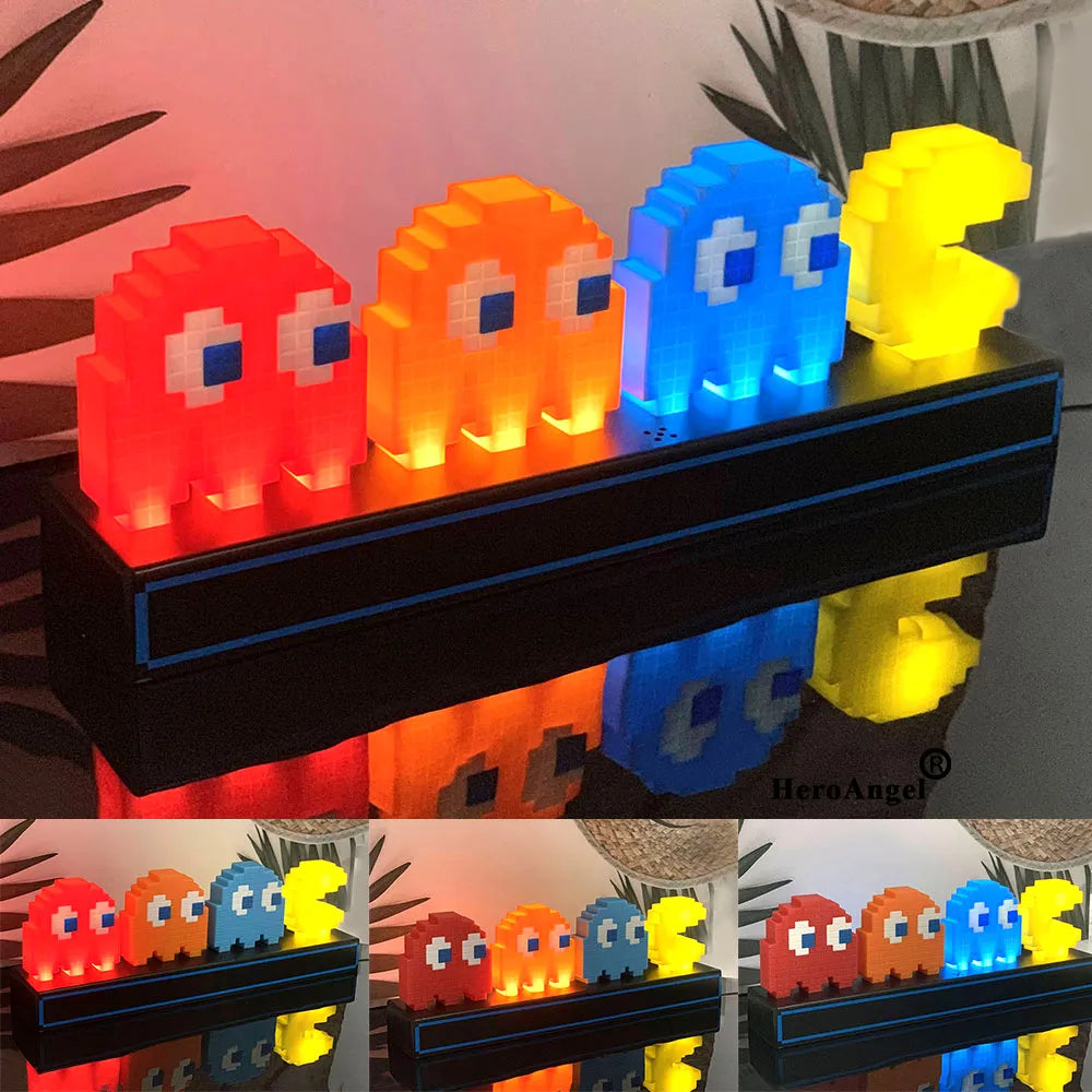 Pac Man Voice Activited LED Light - My Store