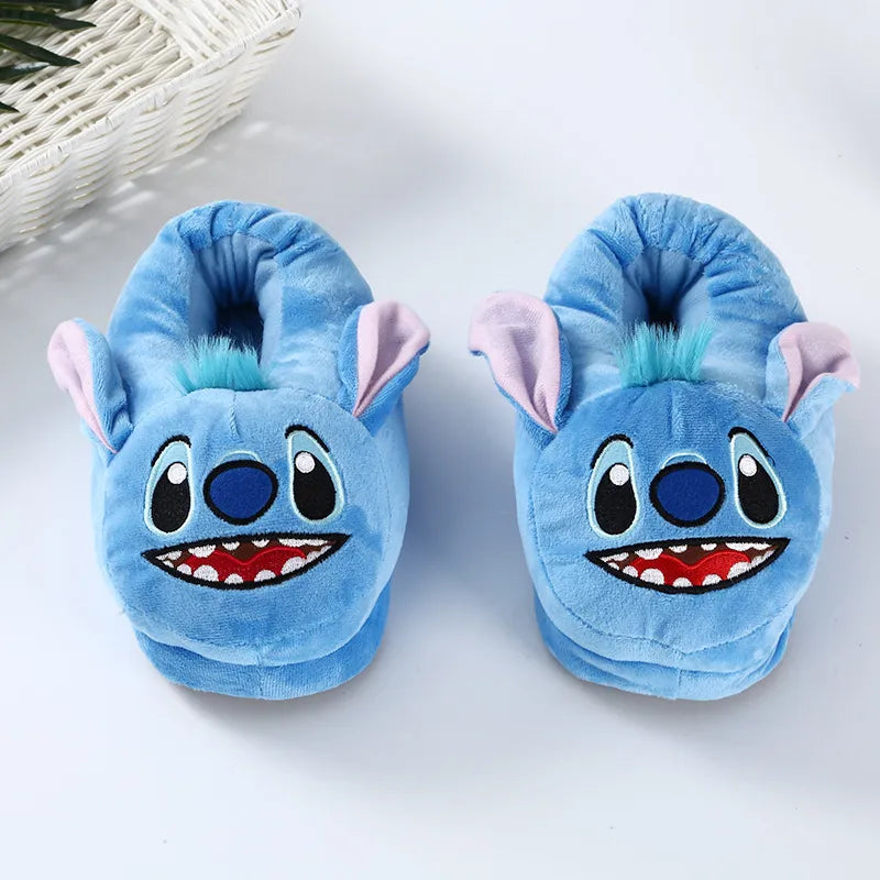 Stitch Plush Slippers - My Store