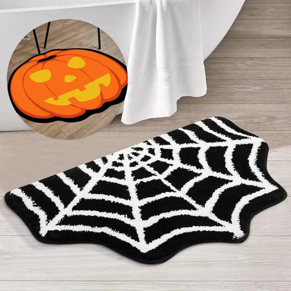 Skull Face Plush Tufted Carpet