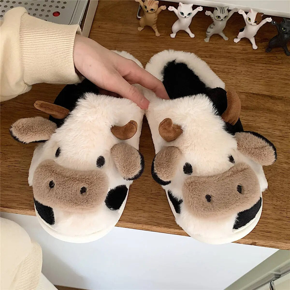 Cow Slippers - My Store