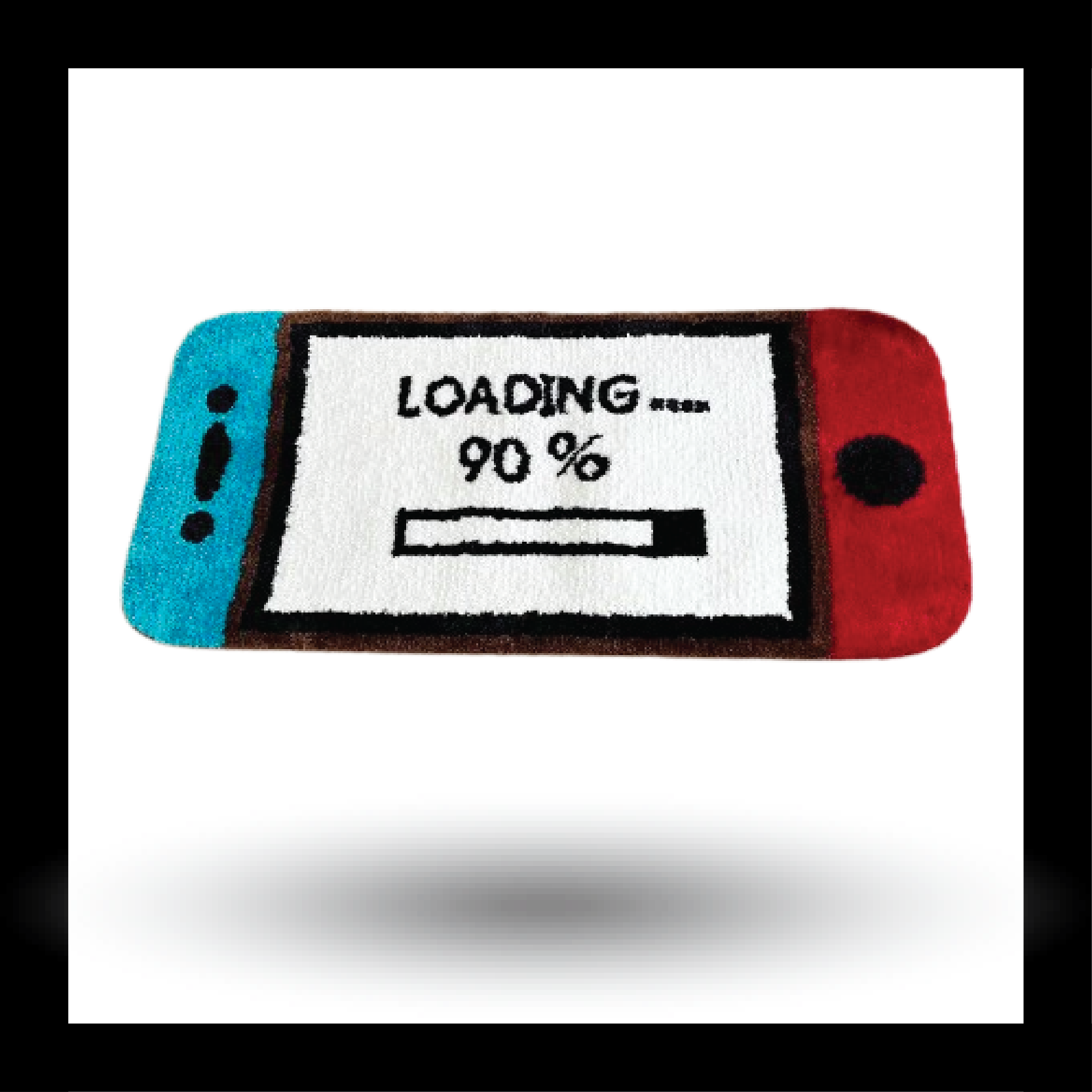 Nintendo Switch Fluffy Tufted Carpet - My Store