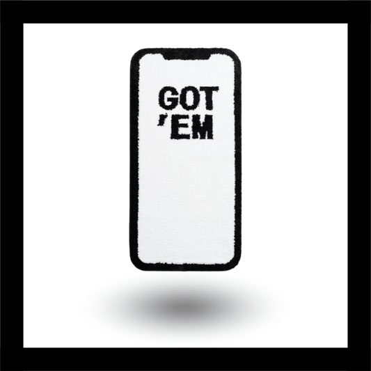 GOT 'EM IPhone Fluffy Tufted Carpet (White) - My Store
