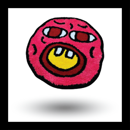 Cherry Bomb Fluffy Tufted Carpet (Dark Pink) - My Store