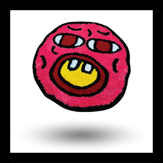 Cherry Bomb Fluffy Tufted Carpet (Dark Pink) - My Store