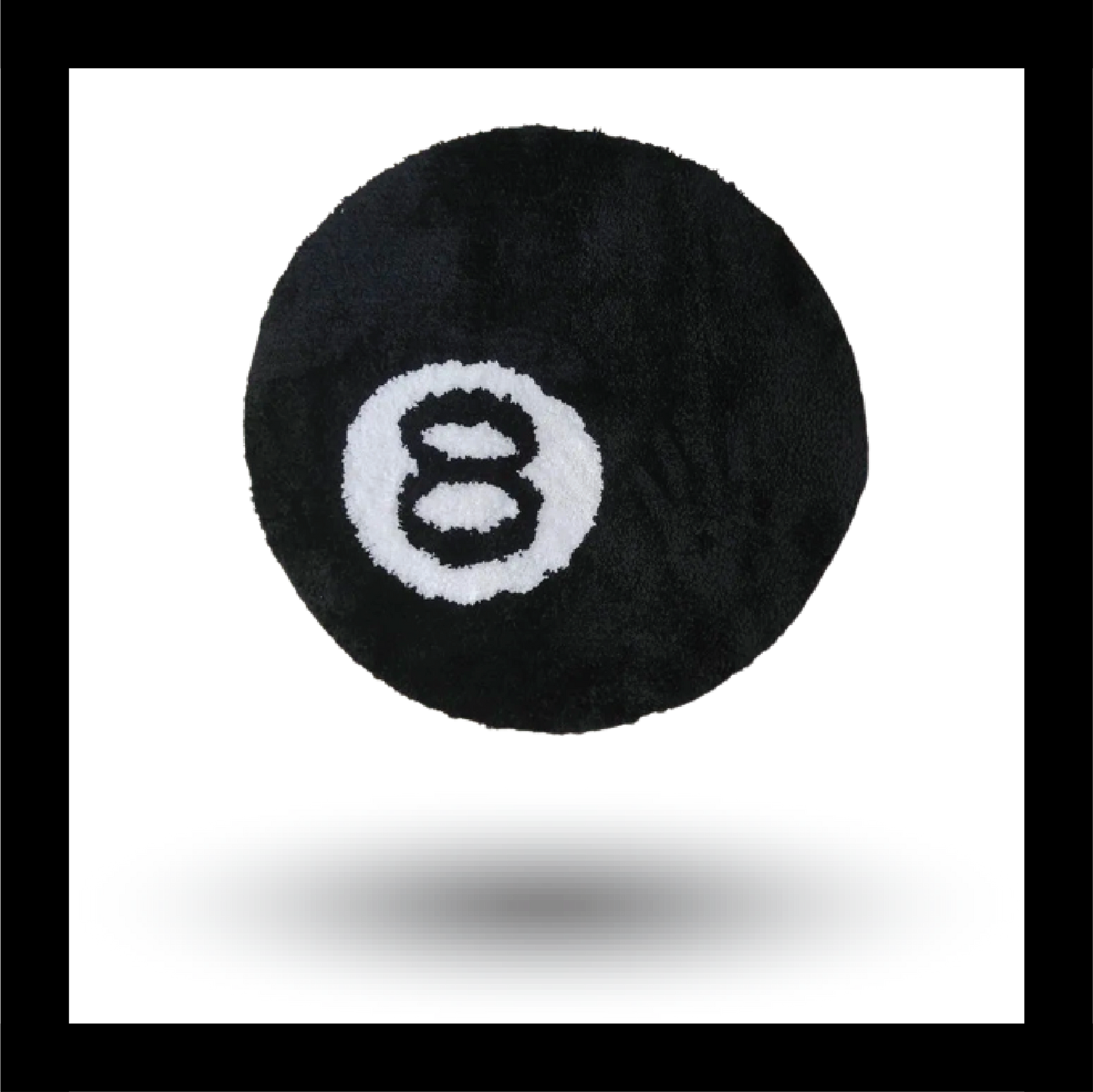 8 Ball Fluffy Tufted Carpet - My Store