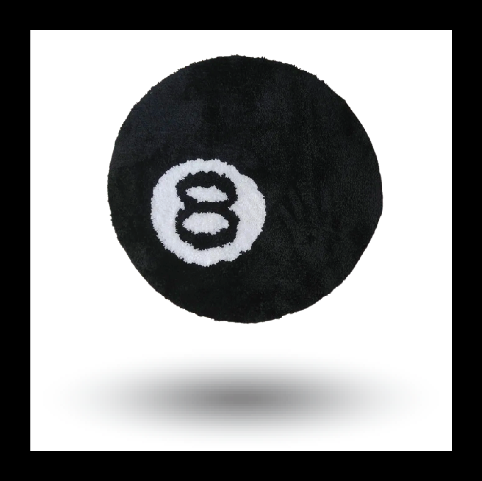 8 Ball Fluffy Tufted Carpet - My Store