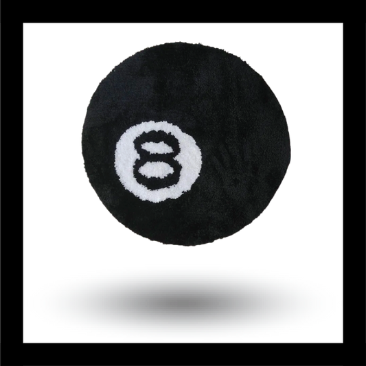 8 Ball Fluffy Tufted Carpet - My Store