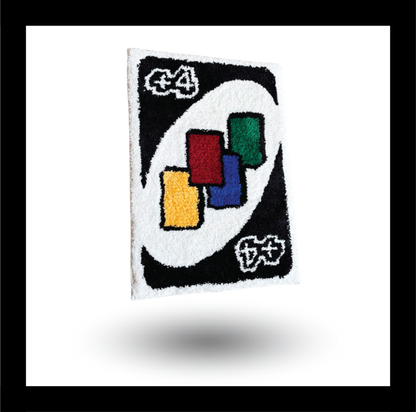 +4 Uno Card Fluffy Tufted Carpet - My Store