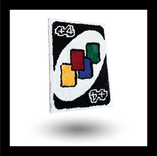 +4 Uno Card Fluffy Tufted Carpet - My Store