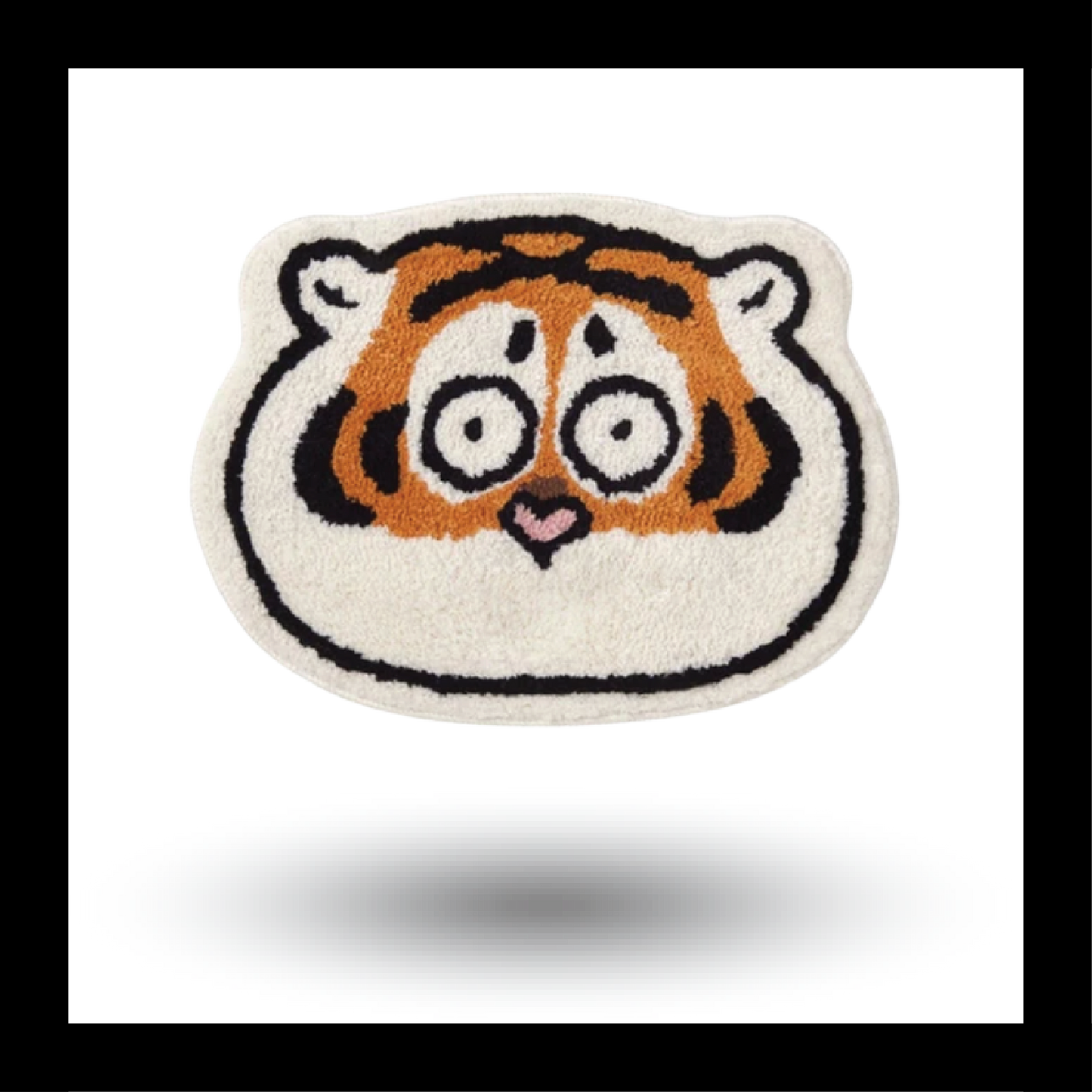 Tiger Face Thick Plush Carpet - My Store