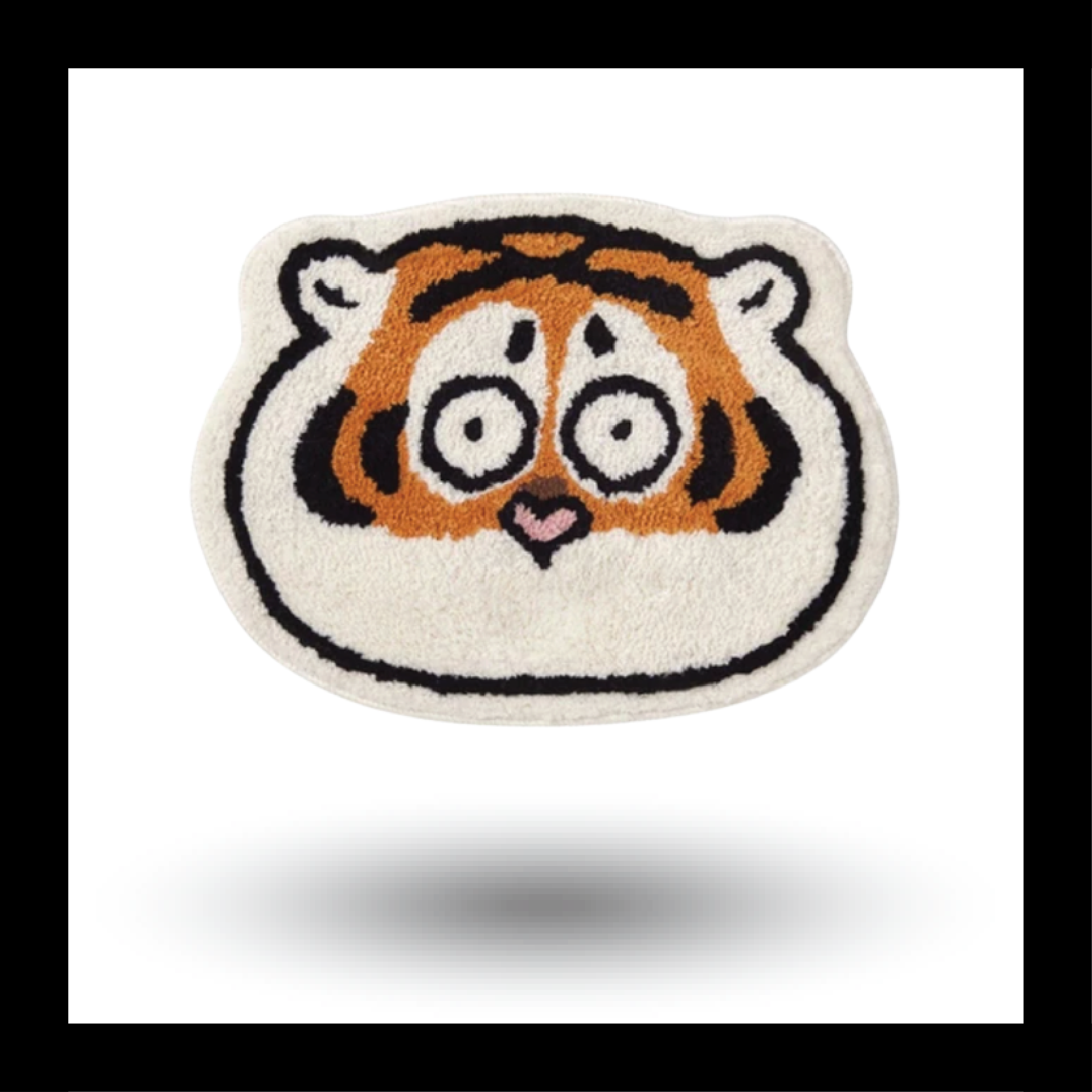 Tiger Face Thick Plush Carpet - My Store