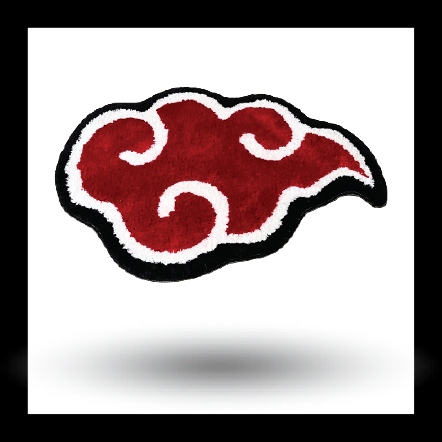 Akatsuki Naruto Fluffy Tufted Carpet - My Store