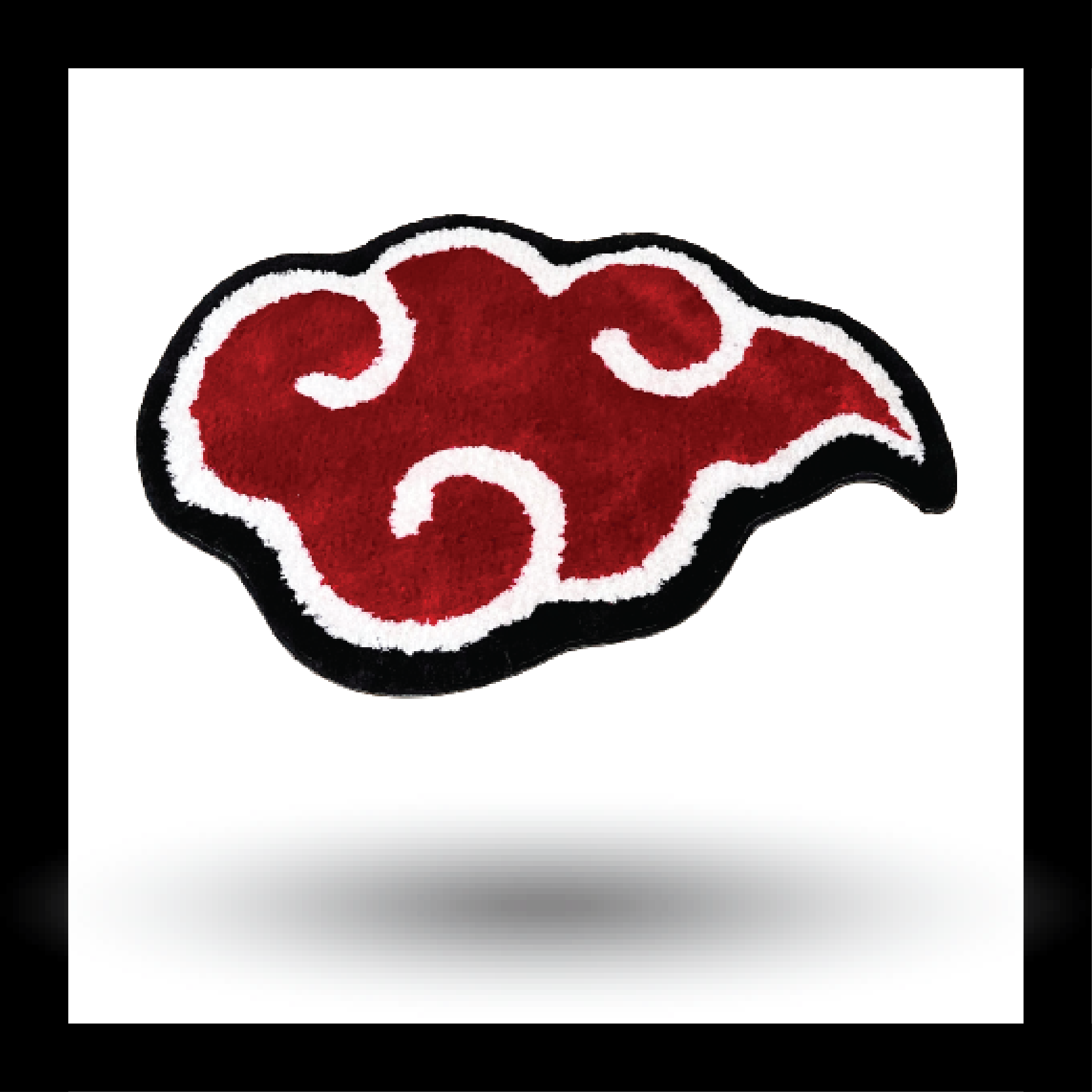 Akatsuki Naruto Fluffy Tufted Carpet - My Store
