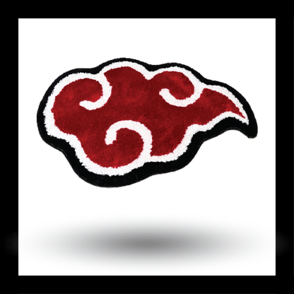 Akatsuki Naruto Fluffy Tufted Carpet - My Store