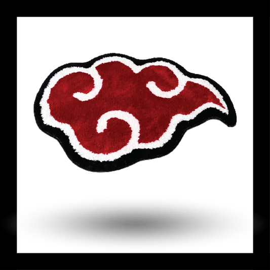 Akatsuki Naruto Fluffy Tufted Carpet - My Store