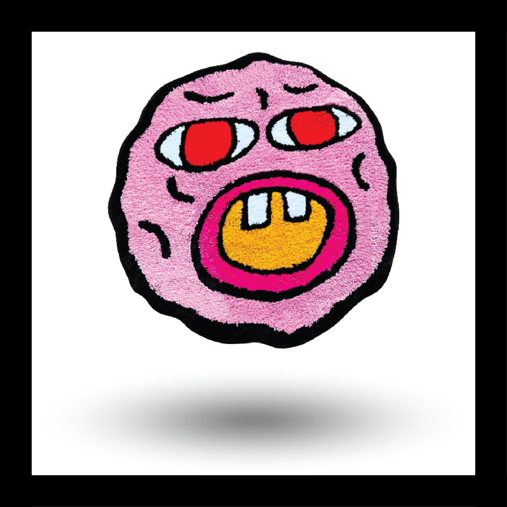 Cherry Bomb Fluffy Tufted Carpet (Pink) - My Store