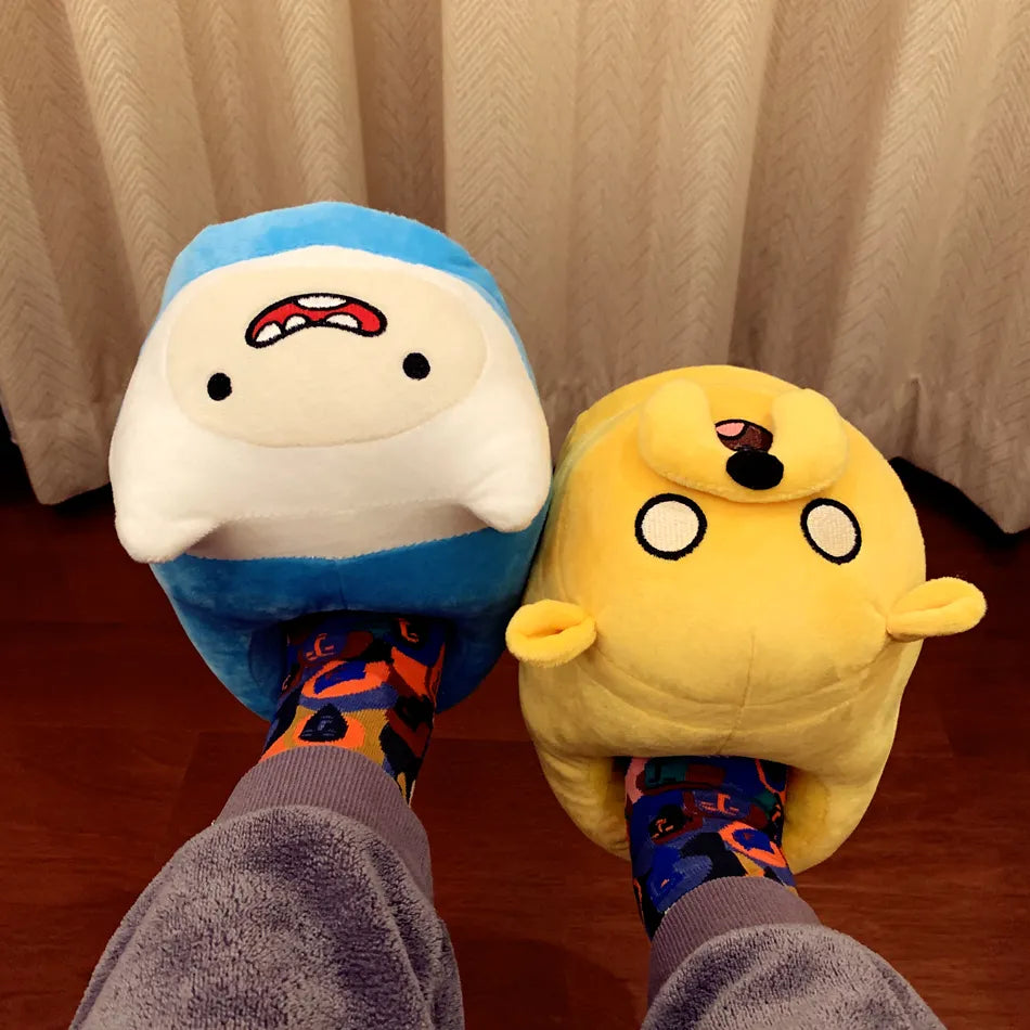 Fin Fluffy Slippers - My Store