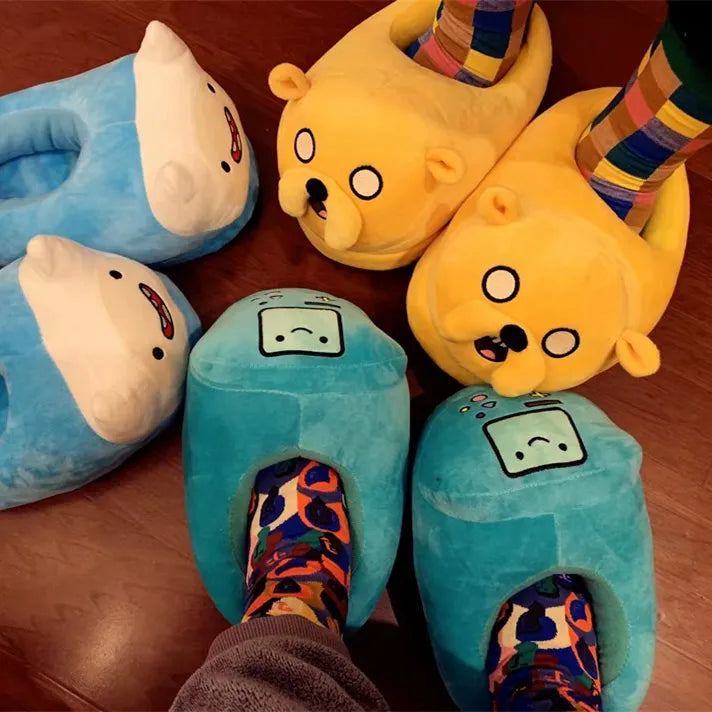 Jake Fluffy Slippers - My Store