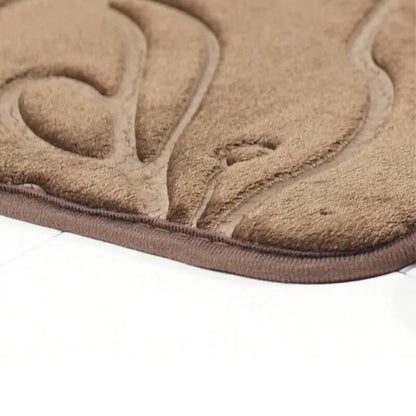 Dolphin Bathroom Mat (Blue and Brown) - My Store