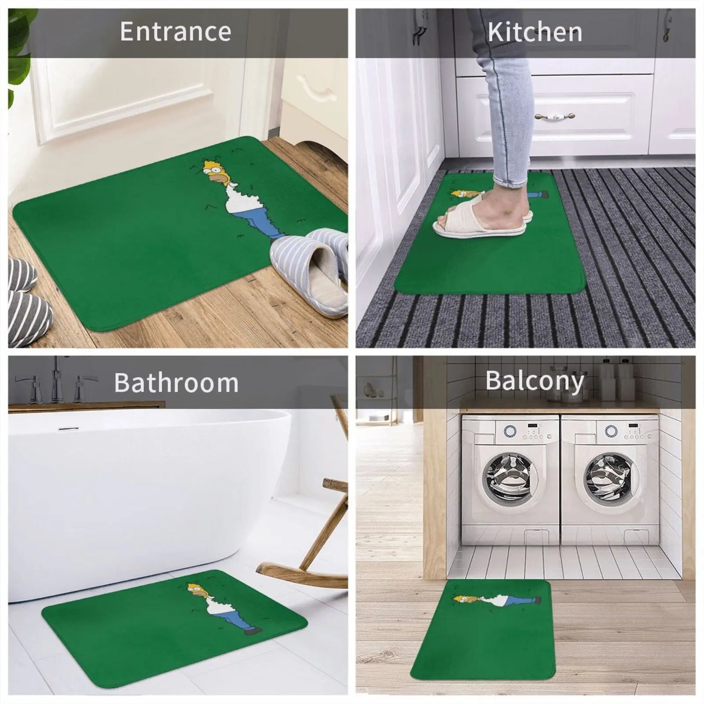Homer Simpson Bathroom Mat