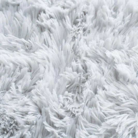 White Plain Plush Carpet