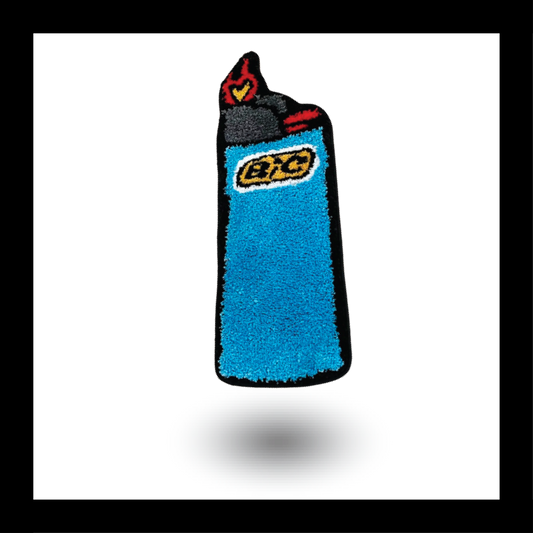Blue Lighter Fluffy Tufted Carpet - My Store
