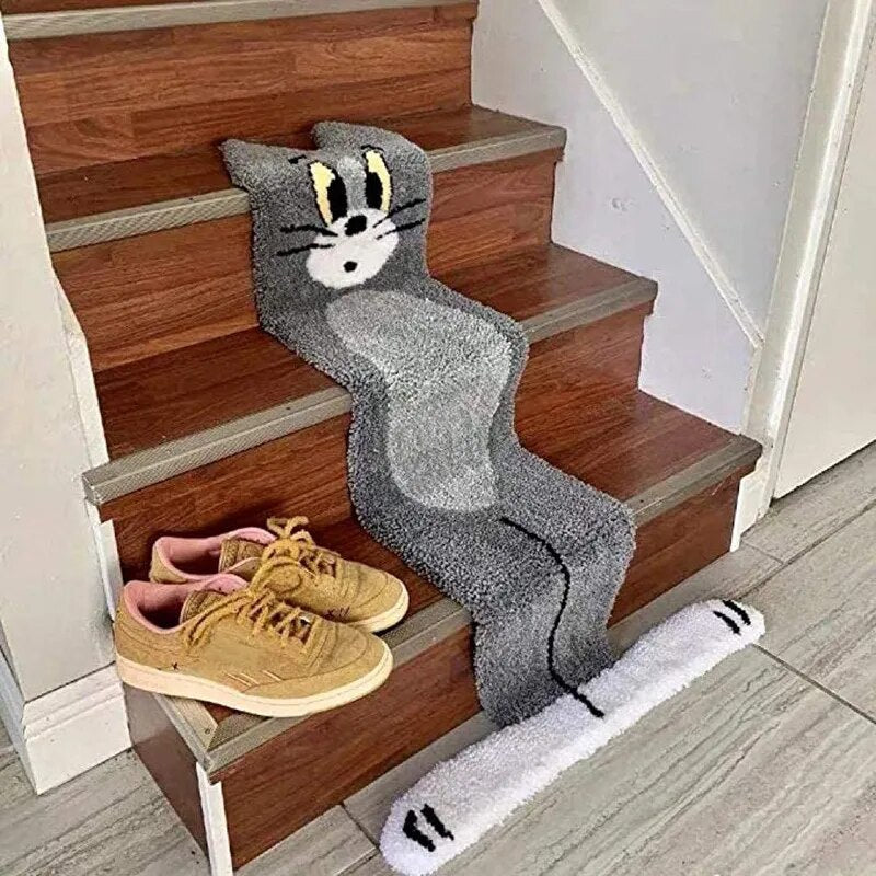 Tom and Jerry Plush Tufted Carpet - My Store