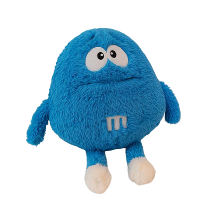 Blue Fluffy M&M 'Squeezy' - My Store