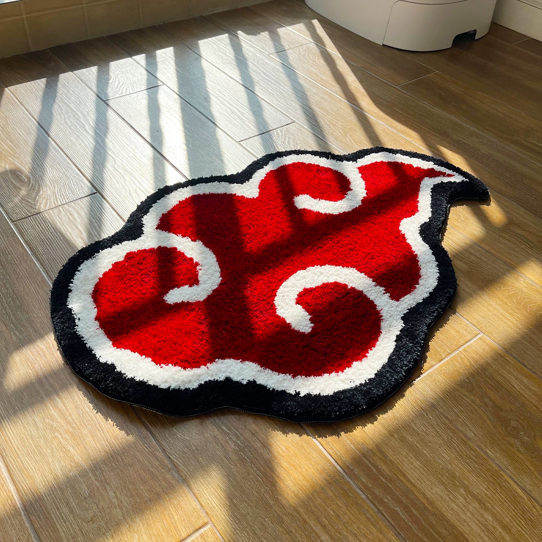Akatsuki Naruto Fluffy Tufted Carpet - My Store