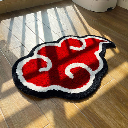 Akatsuki Naruto Fluffy Tufted Carpet - My Store