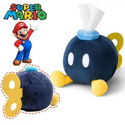 Super Mario Bomb Plush Tissue Box