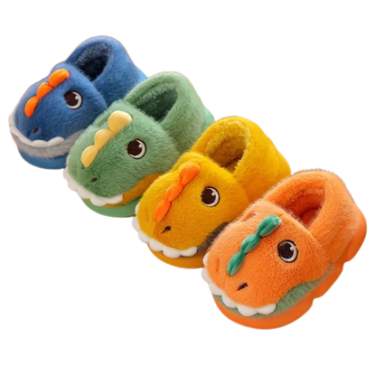 Dinosaur Plush Slippers - My Store