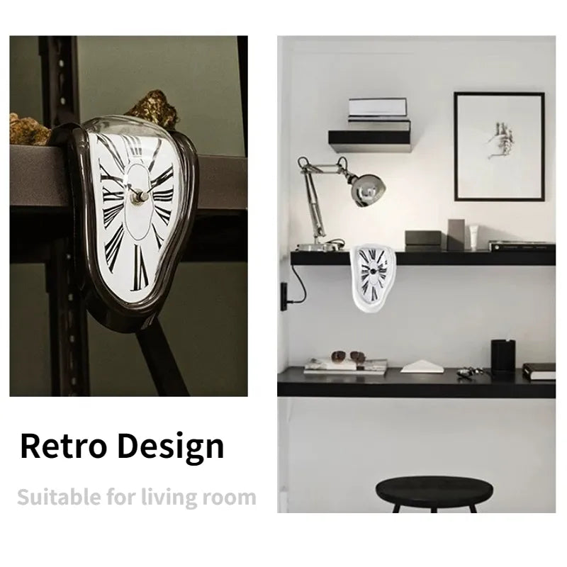 Melting Clock (Sillver) - My Store