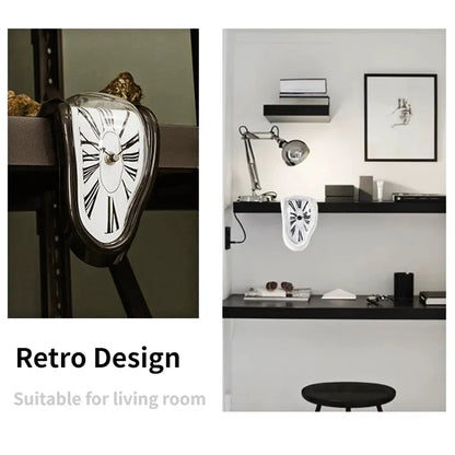 Melting Clock (Sillver) - My Store