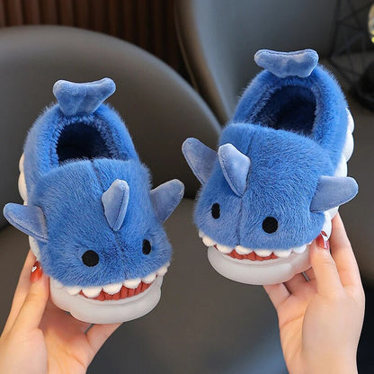 Shark Plush Slippers - My Store
