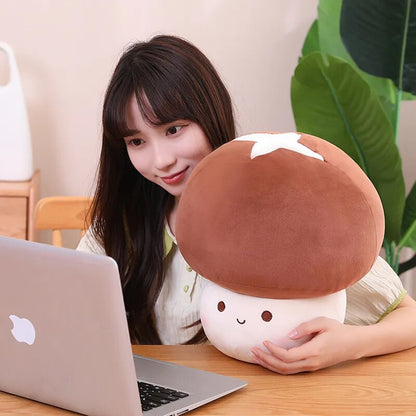 Brown Plush Mushroom 'Squeezy' - My Store