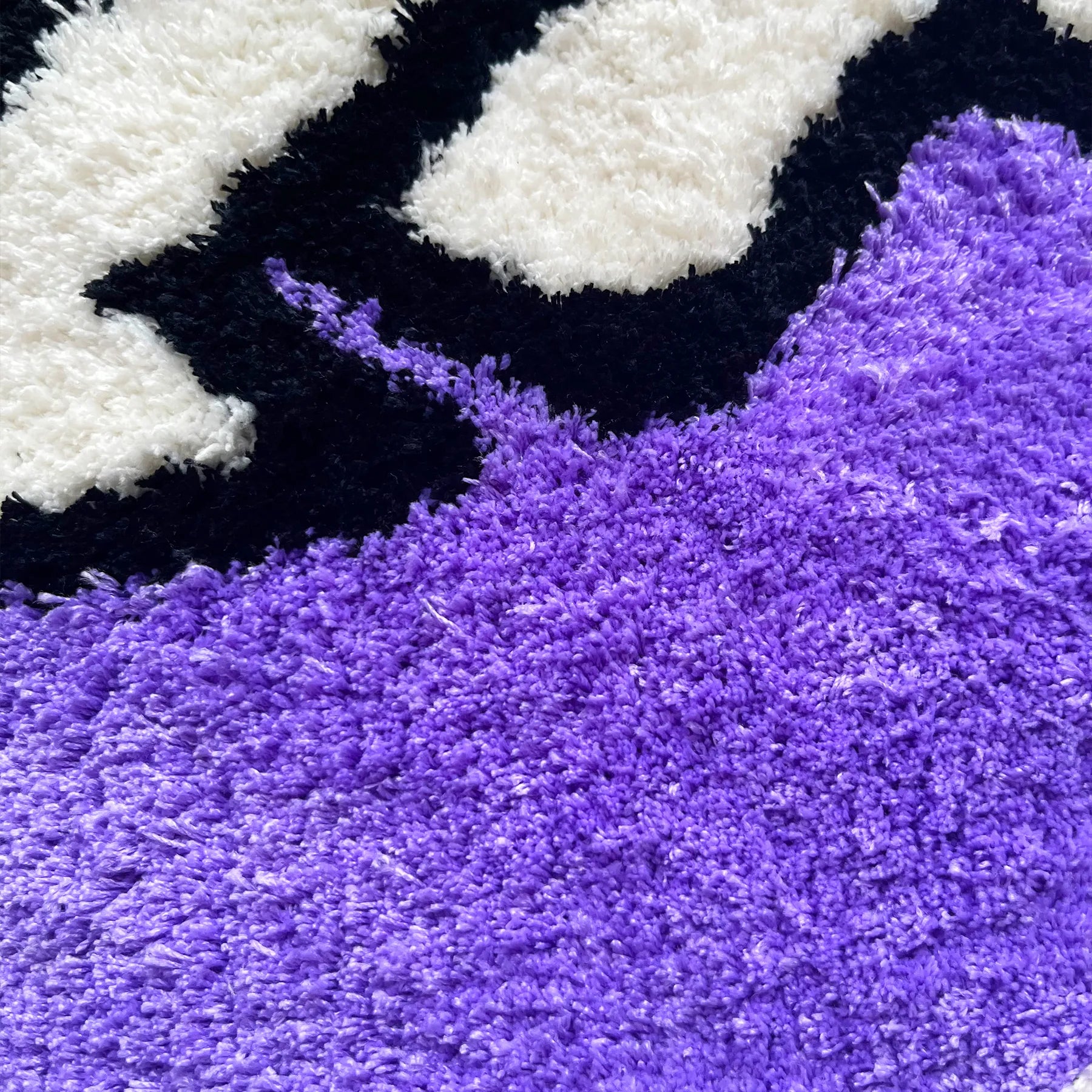 Uno Reverse Card Fluffy Tufted Carpet (Purple) - My Store