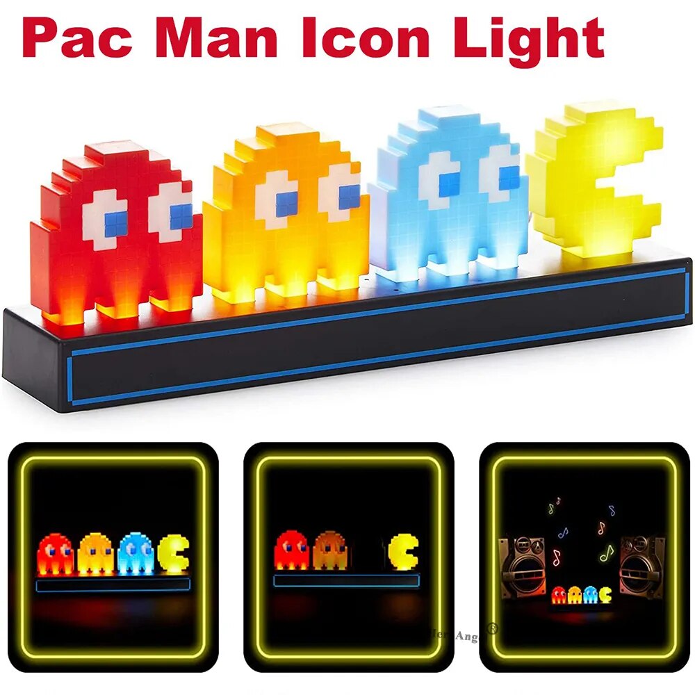 Pac Man Voice Activited LED Light - My Store