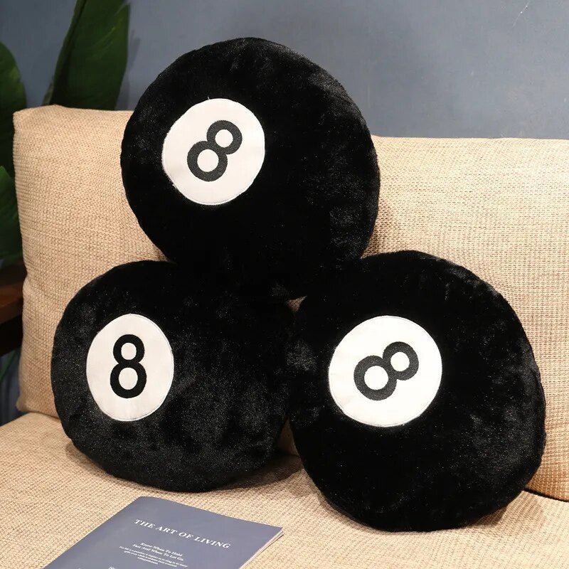 8 Ball Plushy Pillow - My Store