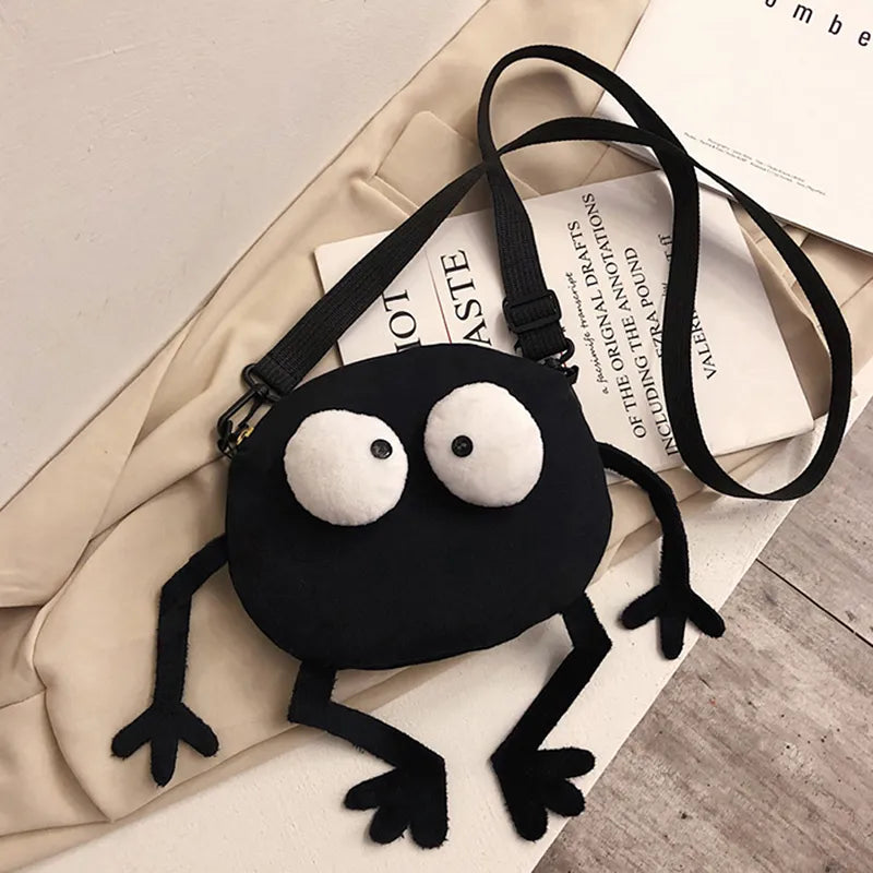 Black Spider Creature MiniBag