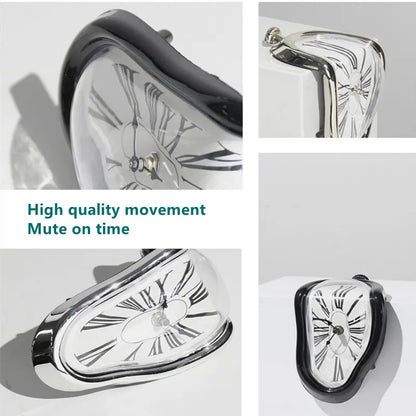 Melting Clock (White) - My Store