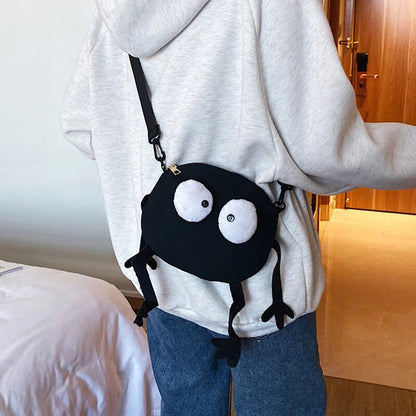 Black Spider Creature MiniBag