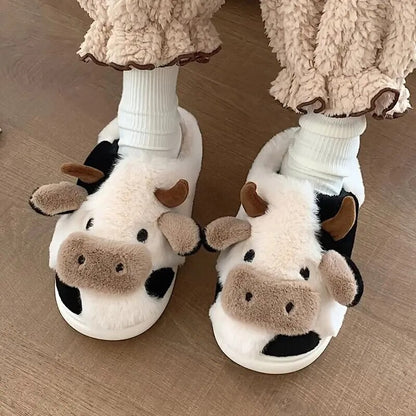 Cow Slippers - My Store