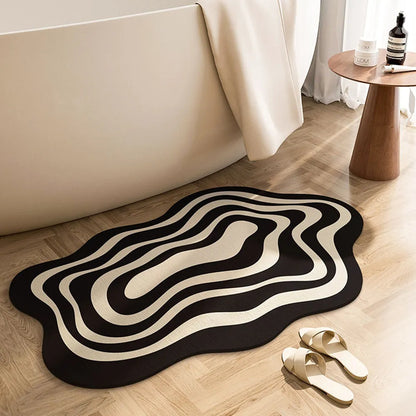 Trippy Bathroom Mat