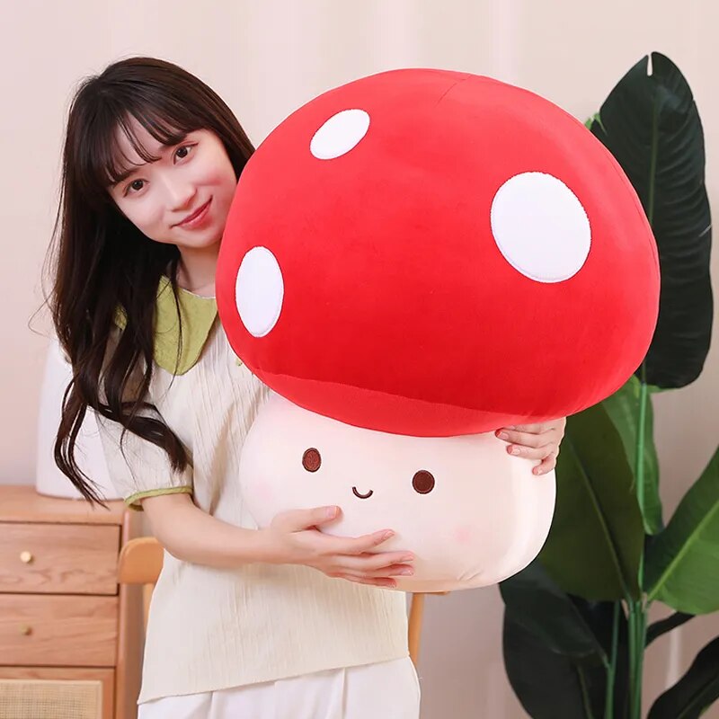Red Plush Mushroom 'Squeezy' - My Store