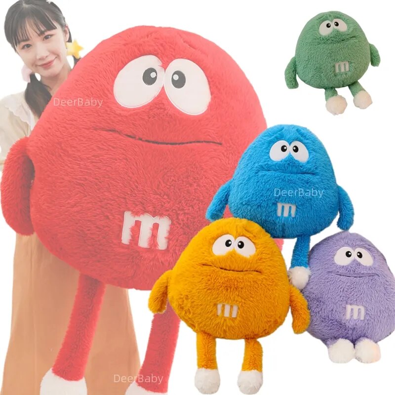 Green Plushy M&M Fluffy 'Squeezy' - My Store