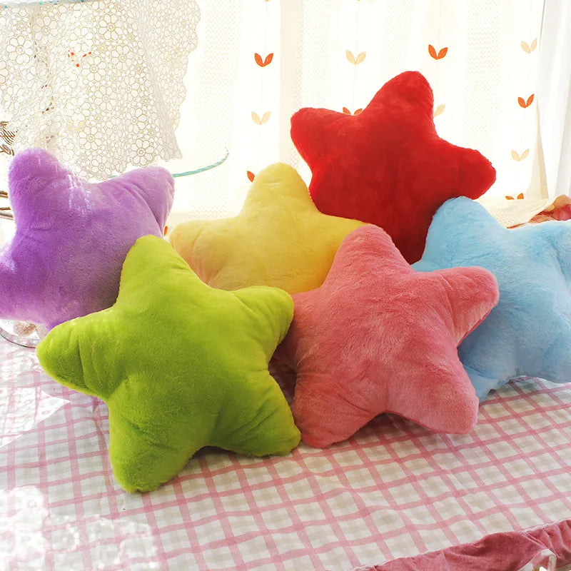 Purple Plush Star Pillow - My Store