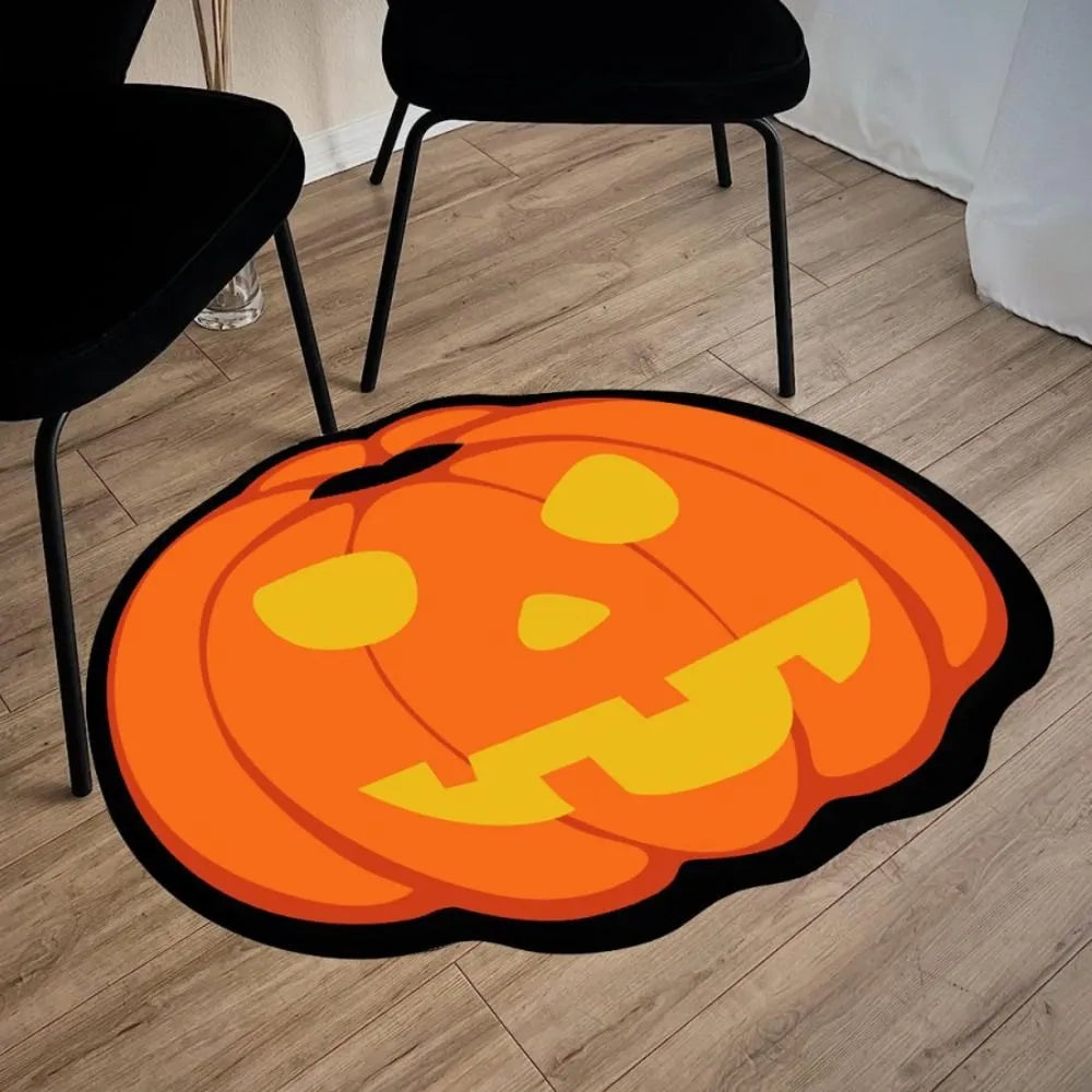 Skull Face Plush Tufted Carpet