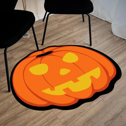 Skull Face Plush Tufted Carpet