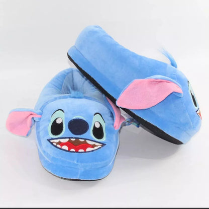 Stitch Plush Slippers - My Store